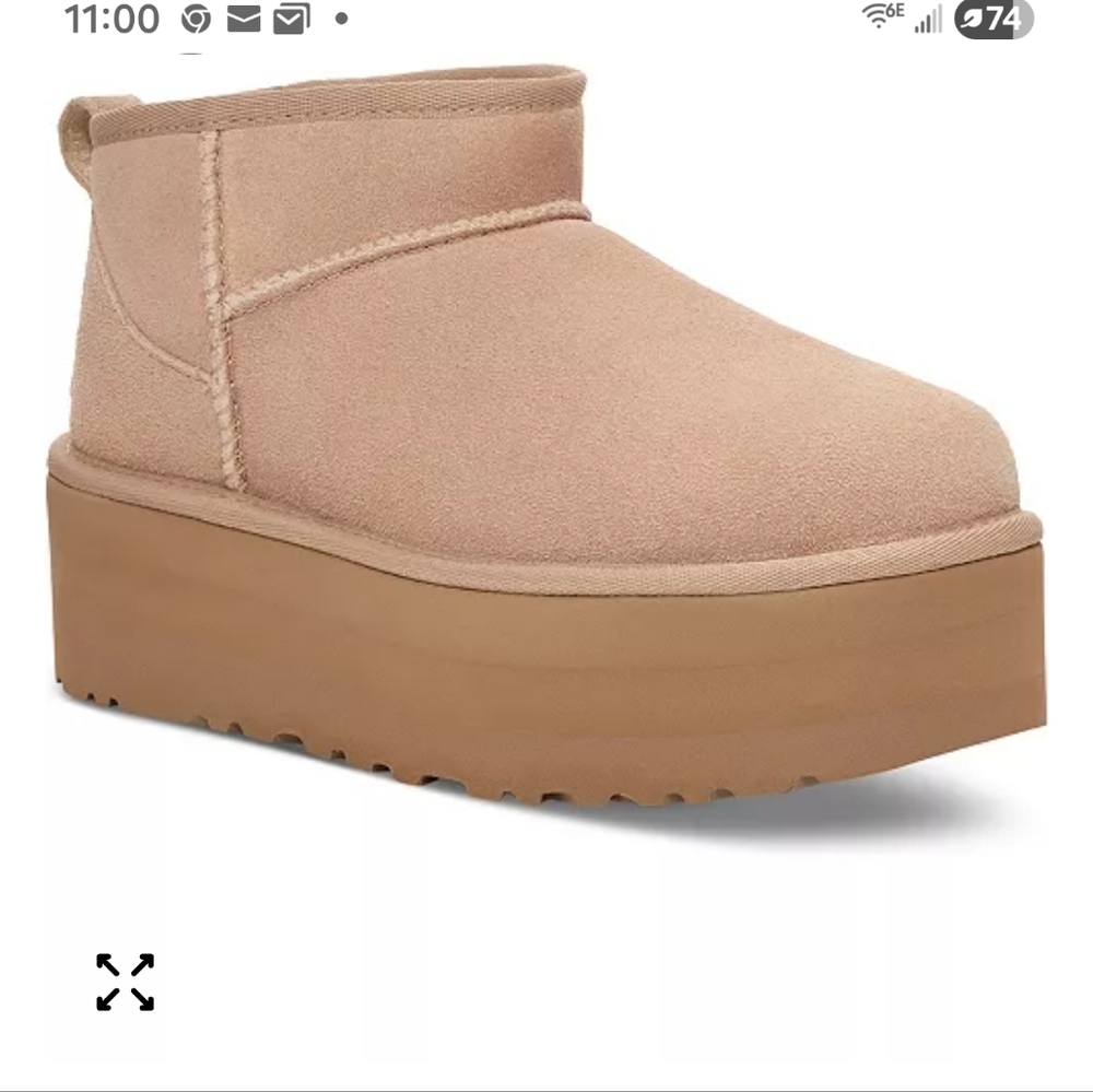UGG Classic Ultra Mini Platform Booties